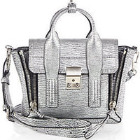 3.1 Phillip Lim Pashli Mini Metallic Satchel photo