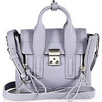 3.1 Phillip Lim Pashli Mini Shark-Embossed Leather Satchel photo