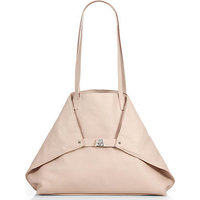 Akris Ai Medium Convertible Leather Tote photo