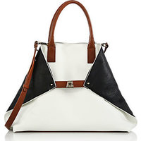 Akris Ai Medium Convertible Multicolor Leather Tote photo