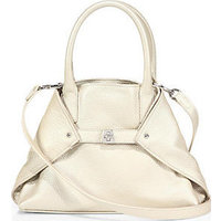 Akris Little Ai Convertible Leather Tote photo