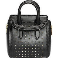 Alexander McQueen Heroine Mini Crystal-Studded Satchel photo