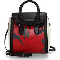 Alexander McQueen Heroine Mini Multicolor Floral Satchel photo