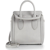 Alexander McQueen Heroine Small Saffiano Leather Satchel photo