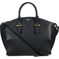 Alexander McQueen Legend Pebbled Leather Zip Satchel photo