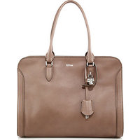 Alexander McQueen Padlock Large Zip Satchel photo