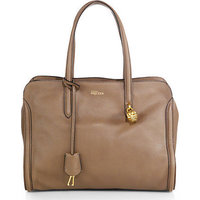 Alexander McQueen Padlock Zip-Around Satchel photo