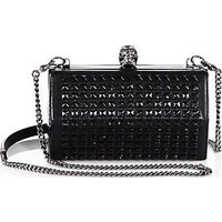 Alexander McQueen Studded Faceted Clutch photo