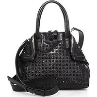 Alexander McQueen Studded Mini De Manta Crossbody photo