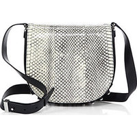 Alexander Wang Lia Small Python & Leather Crossbody Bag photo