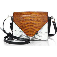 Alexander Wang Prisma Multicolor Python & Leather Crossbody Bag photo