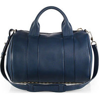 Alexander Wang Rocco Pebbled Leather Duffel Bag photo