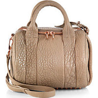 Alexander Wang Rockie Dumbo Satchel/Rose Goldtone photo