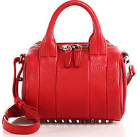 Alexander Wang Rockie Mini Pebbled Leather Duffel Bag photo