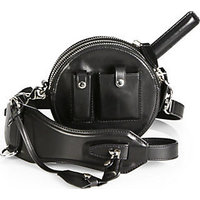 Alexander Wang Runway Canteen Bag/Silvertone photo