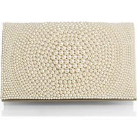 Alice + Olivia Beaded Faux-Pearl Clutch photo