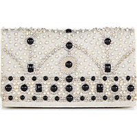 Alice + Olivia Embellished Me Clutch photo