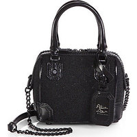 Alice + Olivia Mini Caviar-Beaded Olivia Satchel photo