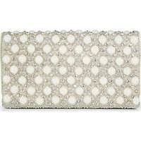 Alice + Olivia Small Embellished Me Clutch photo