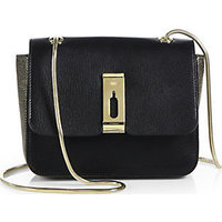 Anya Hindmarch Albion Textured-Leather Flap Bag photo