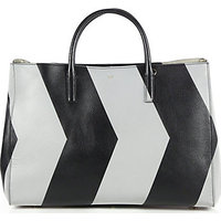 Anya Hindmarch Ebury Colorblock Large Leather Tote photo