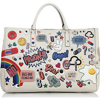 Anya Hindmarch Ebury Maxi Featherweight Stickered-Up Tote photo