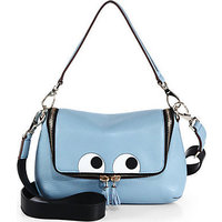 Anya Hindmarch Ebury Maxi Looking-Up Eyes Messenger Bag photo