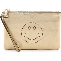 Anya Hindmarch Smiley Zip Top Pouch photo