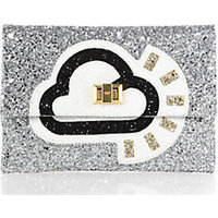 Anya Hindmarch Sunny Glittered Clutch photo