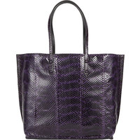 Zagliani Ayers & Leather Reversible Tote photo