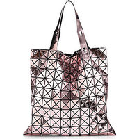 Bao Bao Issey Miyake Prism Metallic Faux-Leather Tote photo