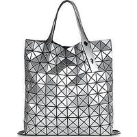 Bao Bao Issey Miyake Prism Metallic Faux Leather Tote photo