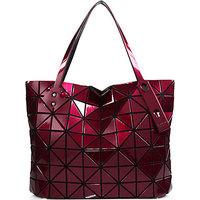 Bao Bao Issey Miyake Rock Metallic Faux-Leather Tote photo