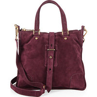 Belstaff Hampton Suede Satchel photo