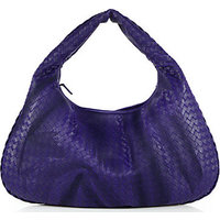 Bottega Veneta Embroidered Intrecciato Leather Hobo Bag photo