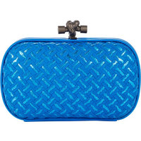 Bottega Veneta Intrecciato Placcato Clutch photo