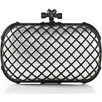 Bottega Veneta Metal Cage Mini Knot Clutch photo