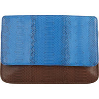 Bottega Veneta Snakeskin Clutch photo