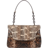 Bottega Veneta Snakeskin Olimpia Saddle Bag photo