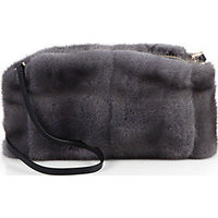 Burberry Chichester Mink Fur Shoulder Bag photo