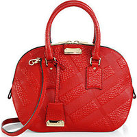 Burberry Embossed Small Orchard Satchel photo