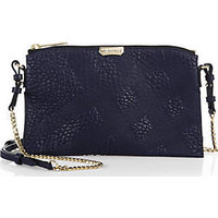 Burberry Peyton Plaid-Embossed Crossbody Bag photo