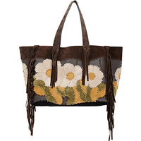 Valentino C-Rockee Daisy Patchwork Tote photo