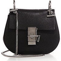 Chloé Drew Mini Leather Crossbody Bag photo