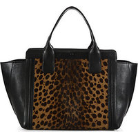 Chloé Alison Leopard Calf Hair East-West Small Tote photo