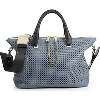 Chloé Baylee Medium Perforated Satchel photo