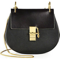 Chloé Drew Medium Combo Leather Flap Shoulder Bag photo