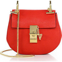 Chloé Drew Mini Leather Shoulder Bag photo