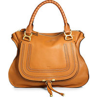 Chloé Marcie Large Leather Satchel photo