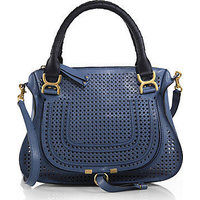 Chloé Marcie Medium Perforated Satchel photo